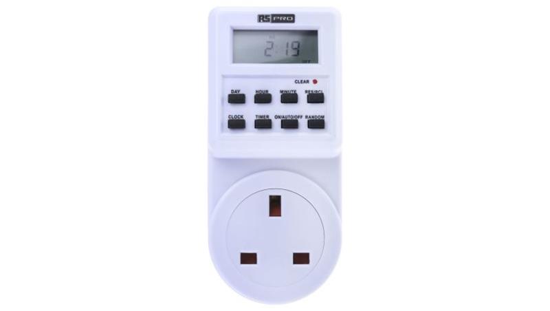 Włącznik czasowy 230 V AC 100h RS PRO-25890 Włącznik czasowy 230 V AC 100h RS PRO-25890