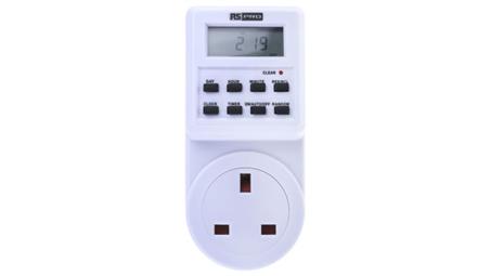 Włącznik czasowy 230 V AC 100h RS PRO-25890