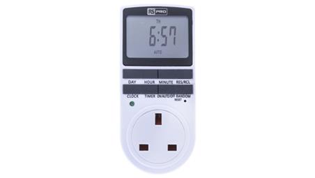 Przełącznik czasowy do gniazda 230 V AC 100h RS PRO-25886