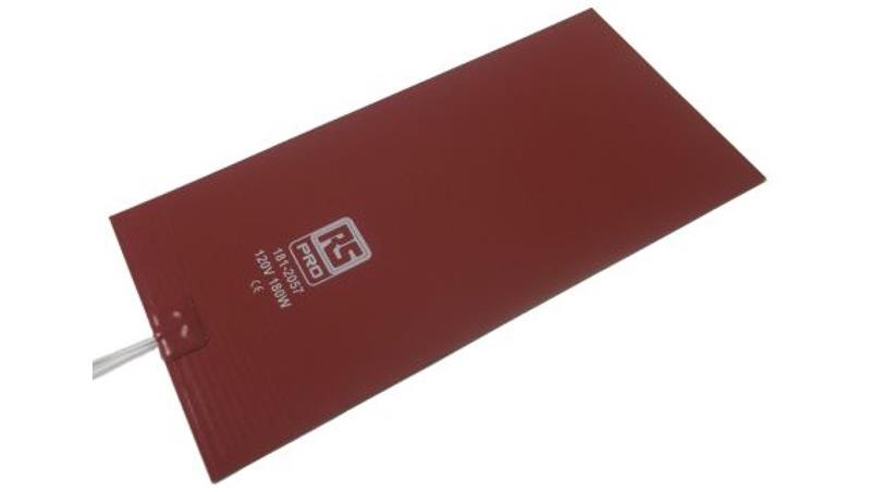Silicone Heater Mat 180 W 120 V AC 6 x 12in-27030