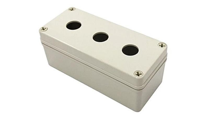 Obudowa kasety sterowniczej, O 22mm, 3-otworowa, IP66, RS PRO-18900