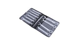 Zestaw narzędzi nastawnych 10 szt. Stal węglowa, RS PRO-81251