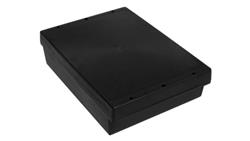 Obudowa ekranowana Czarny IK07, IP65 Silikon, 197.7 x 144.55 x 52.55mm, RS PRO-71229
