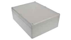 Obudowa ekranowana Szary IK09, IP65 Silikon, 225 x 174.8 x 81.25mm, RS PRO-71482