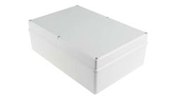 Obudowa ekranowana Szary IK09, IP65 Silikon, 283 x 193.2 x 96.7mm, RS PRO-71618