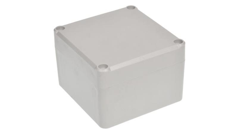 Obudowa ekranowana Szary IK09, IP67 Poliuretan, 81.95 x 79.95 x 55mm, RS PRO-71052