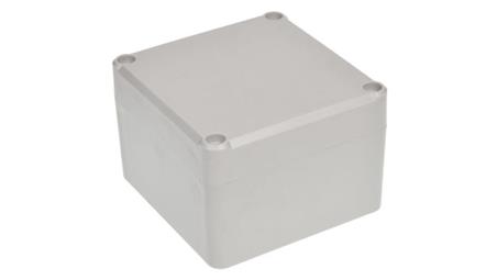 Obudowa ekranowana Szary IK09, IP67 Poliuretan, 81.95 x 79.95 x 55mm, RS PRO-71052