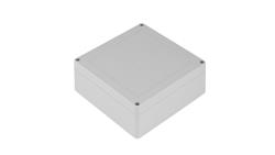 Obudowa ekranowana Szary IK07, IP65 Silikon, 134.75 x 134.75 x 60.1mm, RS PRO-71199