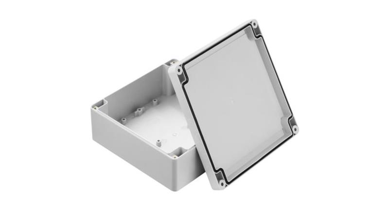 Obudowa ekranowana Szary IK07, IP67 Poliuretan, 149.85 x 149.85 x 60mm, RS PRO-71408