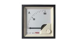 Amperomierz analogowy panelowy 100 (Scle) A, 100/5 (CT) A, 5 (Input) A AC -10C do +65C RS PRO-7869