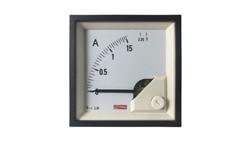 Amperomierz analogowy panelowy 60 (Input)A AC -10C do +65C RS PRO-7836