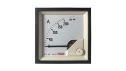 Amperomierz analogowy panelowy 10 (Input) A, 200/5 (CT) A, 400 (Scle) A AC -10C do +65C RS PRO-7858