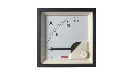 Amperomierz analogowy panelowy 20 (Input)A AC -10C do +65C RS PRO-7884