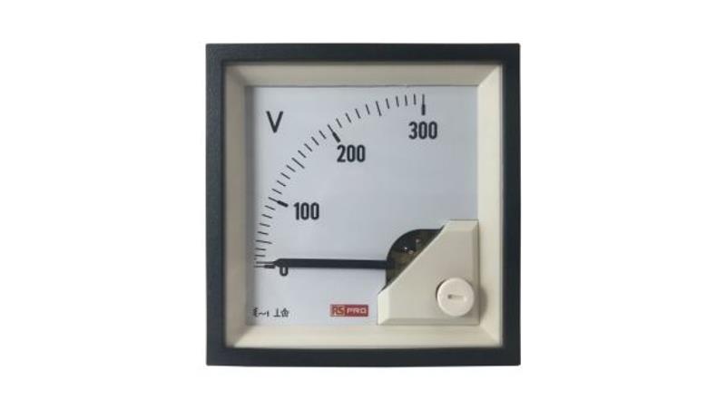 Amperomierz analogowy panelowy AC -10C do +65C RS PRO-7860 Amperomierz analogowy panelowy AC -10C do +65C RS PRO-7860
