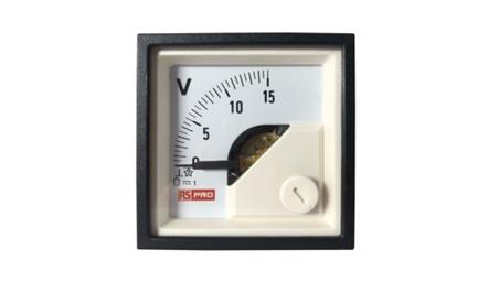 Amperomierz analogowy panelowy DC -10C do +65C RS PRO-7851