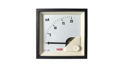 Amperomierz analogowy panelowy 20 (Input)mA DC -10C do +65C RS PRO-7896