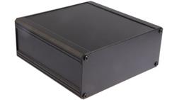 Obudowa radiatora Czarny IP40, 200 x 100 x 86mm, RS PRO-71324