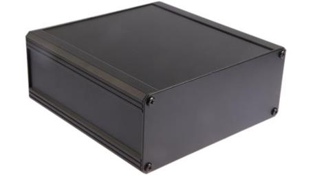 Obudowa radiatora Czarny IP40, 200 x 100 x 86mm, RS PRO-71324