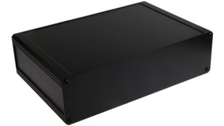 Obudowa radiatora Czarny IP40, 200 x 300 x 86mm, RS PRO-71080