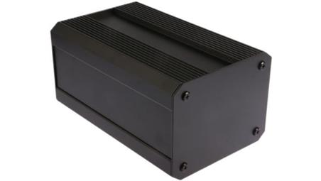 Obudowa radiatora Czarny IP40, 200 x 100 x 130mm, RS PRO-71131