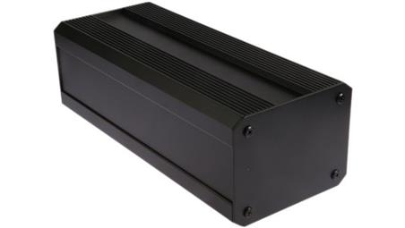 Obudowa radiatora Czarny IP40, 300 x 100 x 130mm, RS PRO-71564