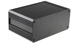 Obudowa radiatora Czarny IP40, 200 x 300 x 130mm, RS PRO-71296