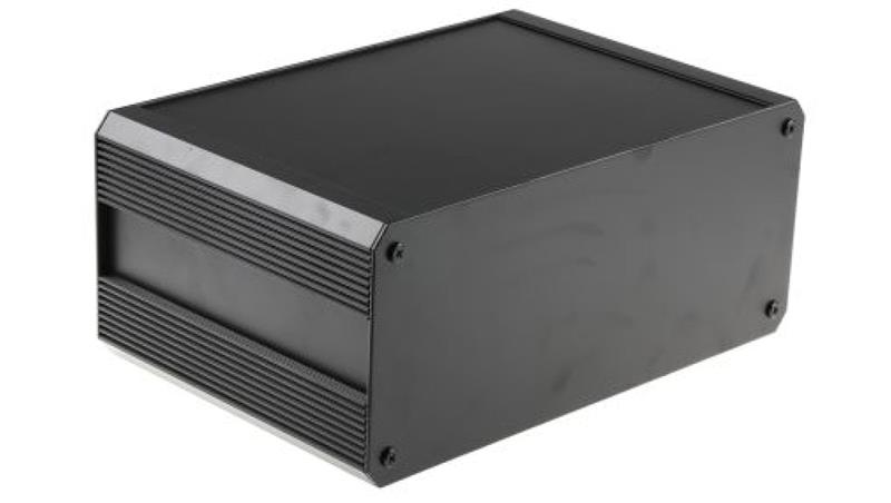 Obudowa radiatora Czarny IP40, 200 x 300 x 130mm, RS PRO-71296