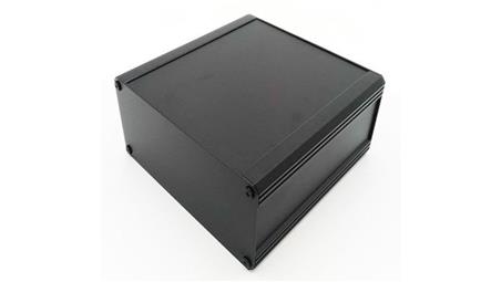 Obudowa radiatora Czarny IP40, 200 x 200 x 175mm, RS PRO-71684