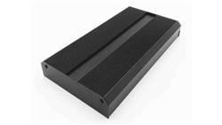 Obudowa radiatora Czarny IP40, 299 x 219 x 50mm, RS PRO-71066