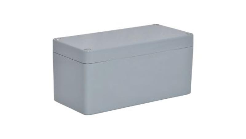 Obudowa ogólnego użytku Szary IP66 Neopren, 190 x 75 x 75mm, RS PRO-71882