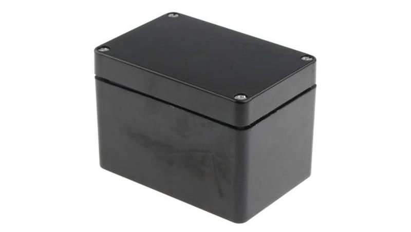 Obudowa Czarny IP68 Silikon, 110 x 75 x 75mm, RS PRO-71279