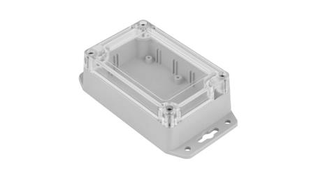 Obudowa Szary z kołnierzem IP68 Silikon, 105 x 70 x 40mm, RS PRO-71239