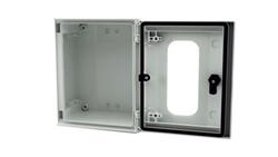 Szafka ścienna rozdzielcza Jasnoszary, materiał: Plastik wzmacniany włóknem szklanym, IP66, RS PRO RAL 7035-71260