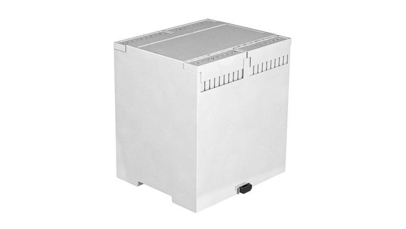 Zestaw obudowy szyny DIN, 90 x 106.2 x 114mm, materiał: Poliwęglan, kolor: Jasnoszary, RS PRO-71342