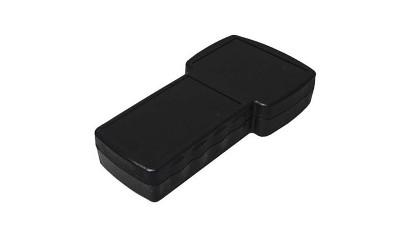 Obudowa do urządzeń przenośnych, IP54, 210 x 110 x 41mm, materiał: ABS, kolor: Czarny, z miejscem na wyświetlacz, z-71398