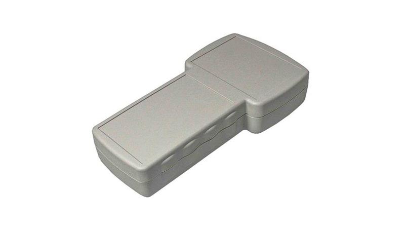 Obudowa do urządzeń przenośnych, IP54, 210 x 110 x 41mm, materiał: ABS, kolor: Szary, z miejscem na wyświetlacz, z-71263