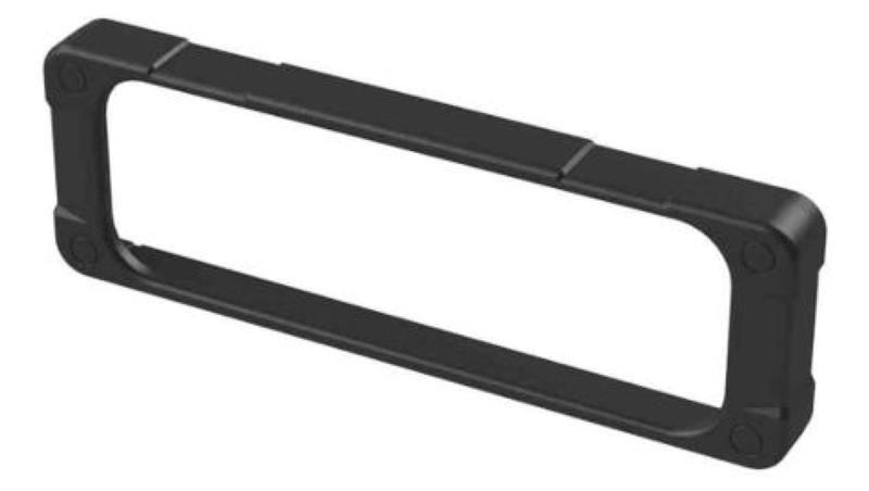Obudowa urządzeń elektronicznych, ABS, Czarny, 146.20x48.70mm, RS PRO-71575