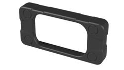 Obudowa urządzeń elektronicznych, ABS, Czarny, 43.30x26.50mm, RS PRO-71800