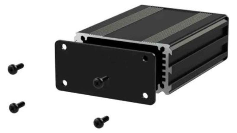 Obudowa urządzeń elektronicznych, Aluminium, Czarny, 80 x 63.5 x 30mm, RS PRO-71332 Obudowa urządzeń elektronicznych, Aluminium, Czarny, 80 x 63.5 x 30mm, RS PRO-71332
