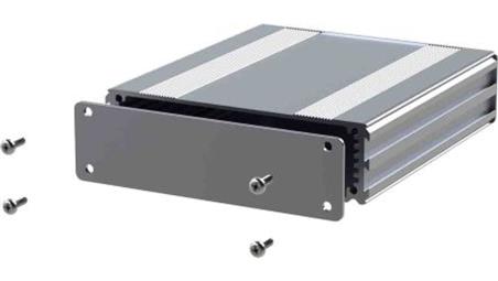Obudowa urządzeń elektronicznych, aluminiowa, Srebrny, 80 x 108.5 x 30mm, RS PRO-71065