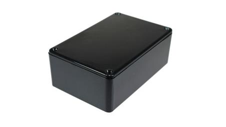 Obudowa ogólnego użytku Czarny IP54, 75 x 49 x 27mm, RS PRO Obudowa Profilowana Ogólnego Przeznaczenia-71580