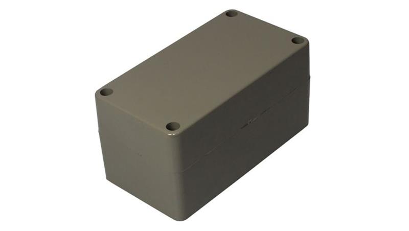 Obudowa ogólnego użytku Szary IP54, 118 x 64 x 60mm, RS PRO Obudowa Profilowana Ogólnego Przeznaczenia-71546