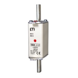 Wkładka topikowa przemysłowa zwłoczna KOMBI WT-0/gG 100 A K ETI