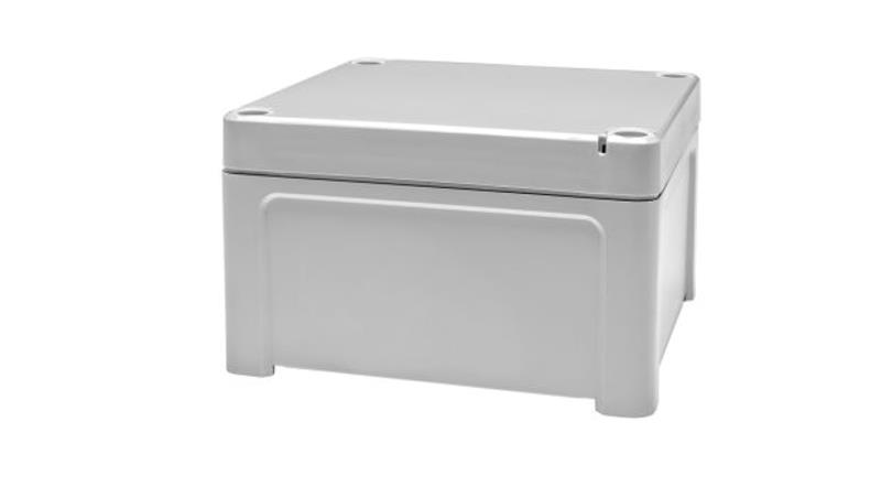 Obudowa ogólnego użytku Szary IP65 Poliuretan, 110 x 110 x 65mm, RS PRO-71086