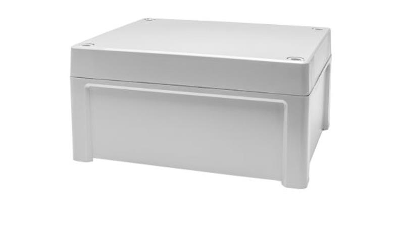 Obudowa ogólnego użytku Szary IP65 Poliuretan, 201 x 163 x 98mm, RS PRO-71547