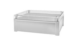 Obudowa ogólnego użytku Szary IP65 Poliuretan, 289 x 239 x 107mm, RS PRO-71484