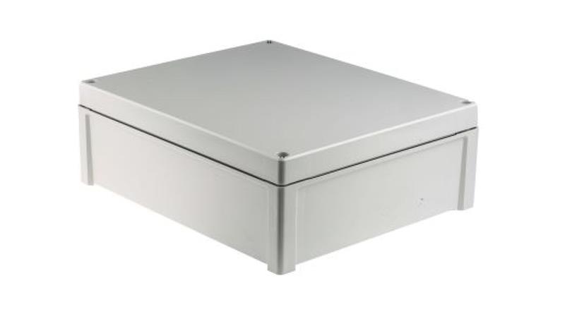 Obudowa ogólnego użytku Szary IP65 Poliuretan, 344 x 289 x 117mm, RS PRO-71399 Obudowa ogólnego użytku Szary IP65 Poliuretan, 344 x 289 x 117mm, RS PRO-71399
