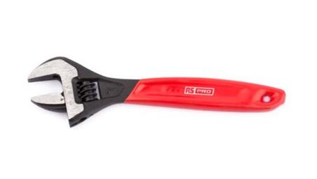 Klucz nastawny angielski, dł. 150 mm, rozstaw 20mm Nie, materiał: Stal węglowa, RS PRO-81372