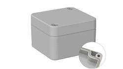 Obudowa ogólnego użytku ekranowana z kołnierzem IP66 Krzem, 50 x 52 x 35mm, RS PRO 5U2-71529