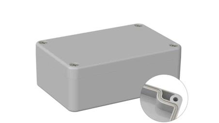 Obudowa ogólnego użytku ekranowana Szary IP66 Silikon, 64 x 98 x 36.4mm, RS PRO 5U2-71809